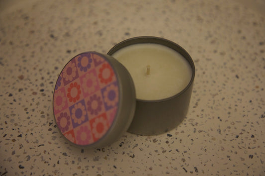 Flower Mosaic - Tin Candle - Mother's Day '23 Collection